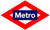 Logo del metro de Madrid